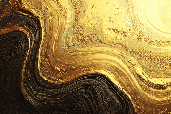 Download Black Gold Wave Marble Texture - Premium Bundle